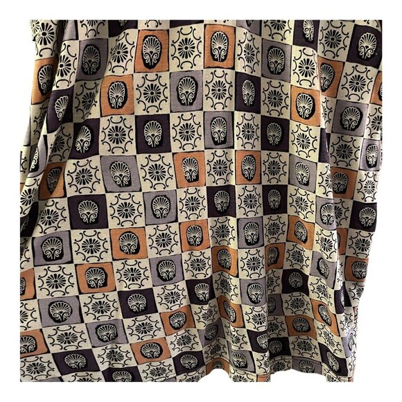 Mondo Di Marco Viscose Polo Shirt Size M/50 Made in Italy Retro 70's Vibe - Picture 5 of 8